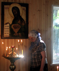 парастас в храме "Умягчение злых сердец"