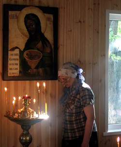 парастас в храме "Умягчение злых сердец"